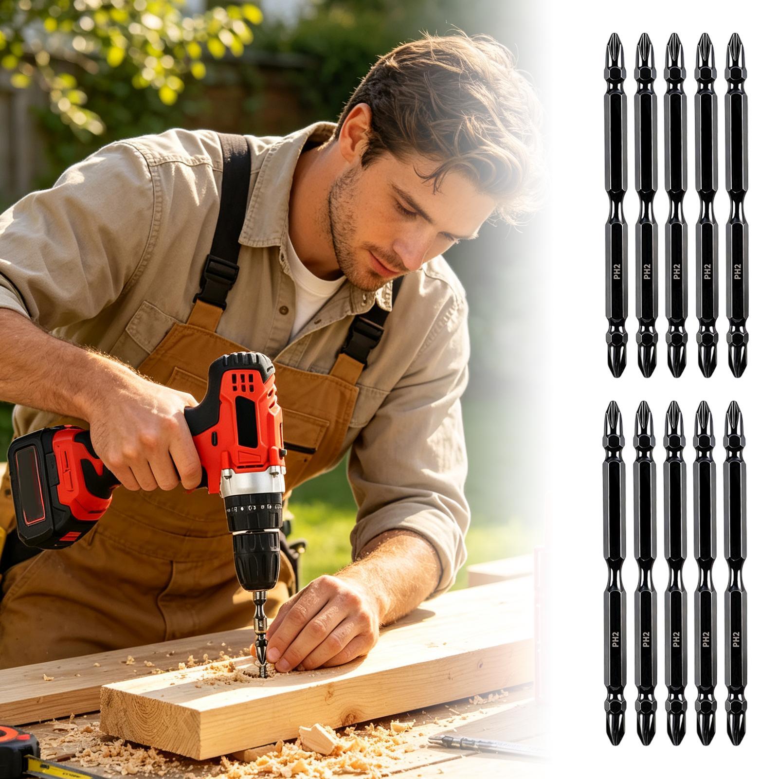 End Mill Set - Manyetik Matkap Uçları Çift Uçlu Frezelenmiş