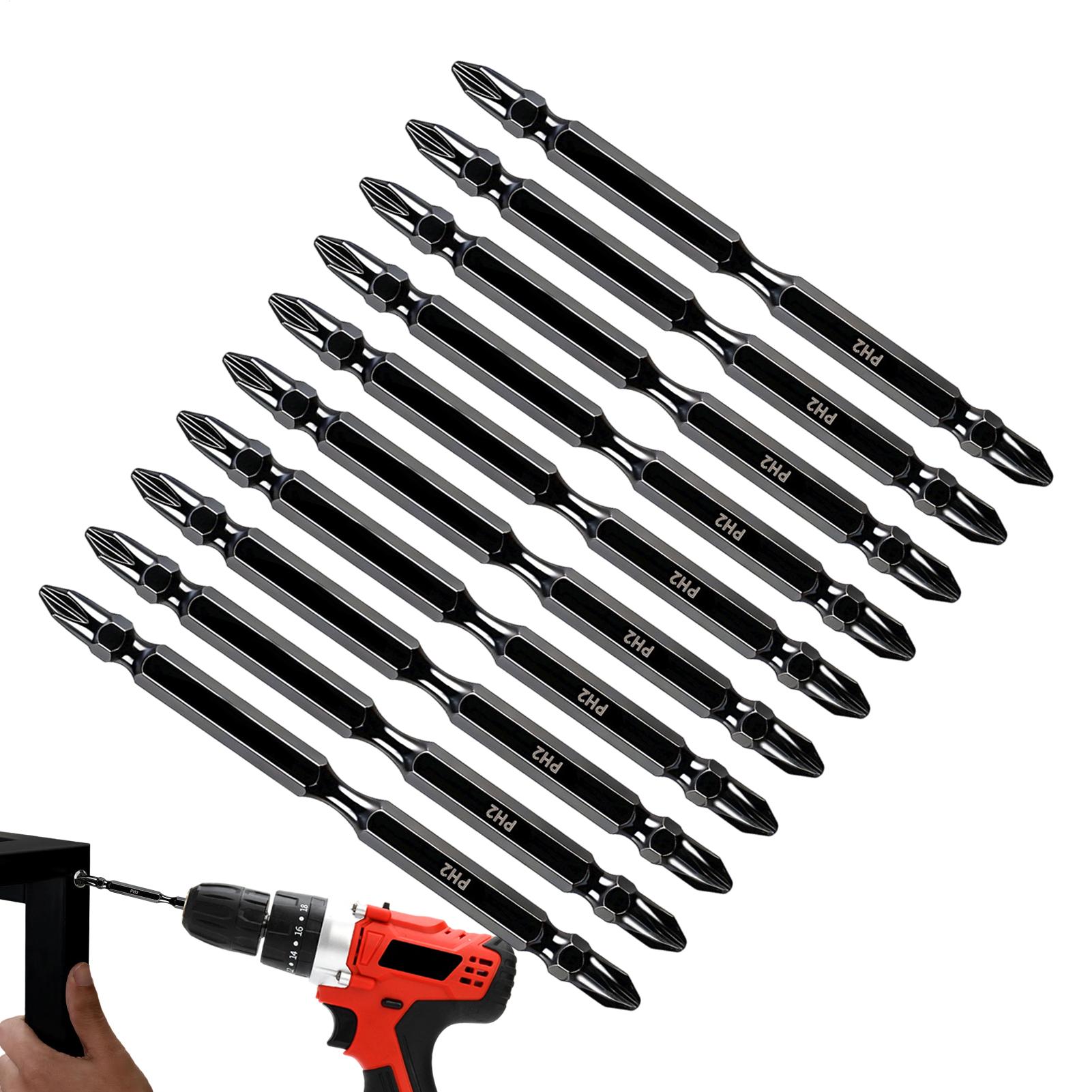 End Mill Set - Matkap İçin Manyetik Uçlar Çift Uçlu
