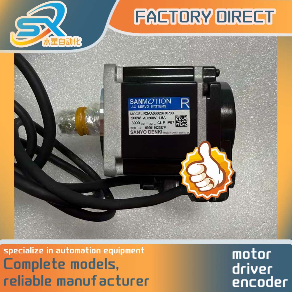 Servo Motor - Robotik İçin AC Servo Motor R2AA06020FXP00
