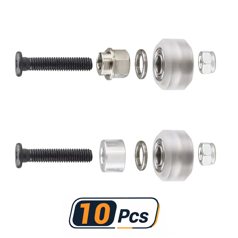 V Slot Wheel - 10 adet Openbuilds Polikarbonat PC Extreme