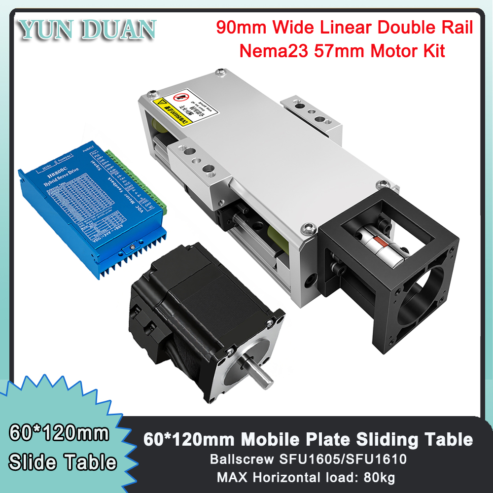 Linear Rail - Kapalı Modüllü Lineer Raylı Kılavuz, 80