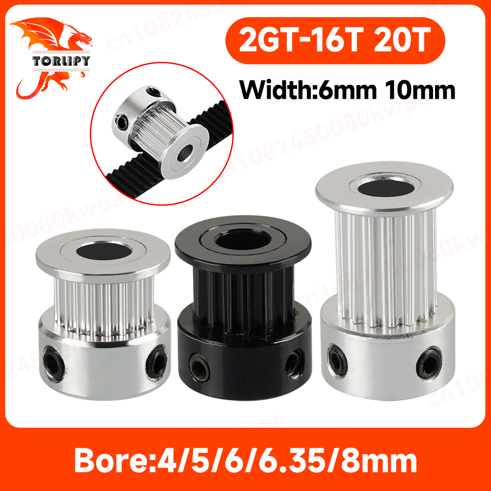 Lead Screw 8Mm - 1/5/10 adet GT2 20 Dişli 16