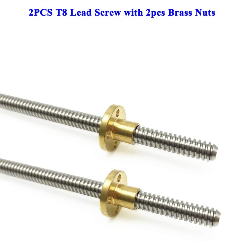Lead Screw 8Mm - 2 ADET T8 Vidalı Mil Tr8