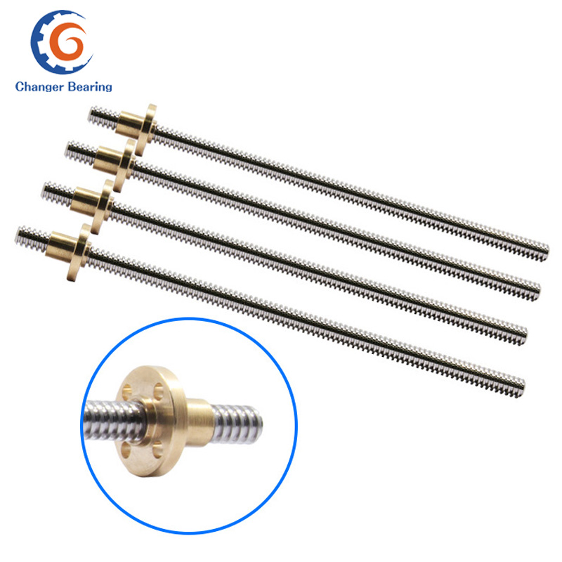 Lead Screw 8Mm - 100-900mm T-Tipi T8 Kurşun 8mm Adımlı