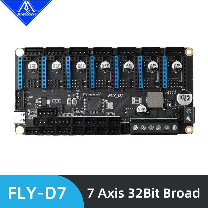 Yumuşak 7 Eksen FLY D7 Klipper - Gt2 Belt incelemesi ve fiyatı