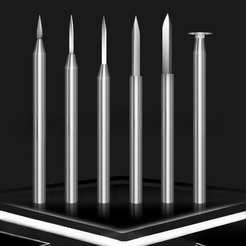 6 adet Yüksek hızlı Çelik Grav - End Mill Set incelemesi ve fiyatı