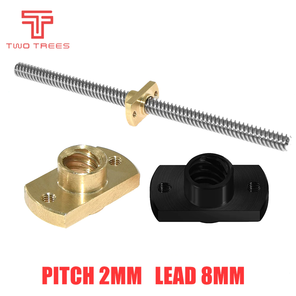 T8 Vidalı Mil Somunu Adım 2mm  - Lead Screw 8Mm incelemesi ve fiyatı