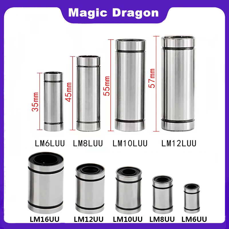 4/10 adet LM3UU LM4UU LM5UU LM - Lm8Uu Bearing incelemesi ve fiyatı