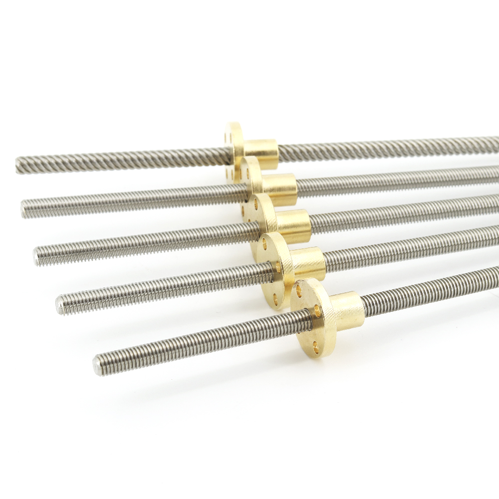 304 paslanmaz çelik T6 vida uz - Lead Screw 8Mm incelemesi ve fiyatı