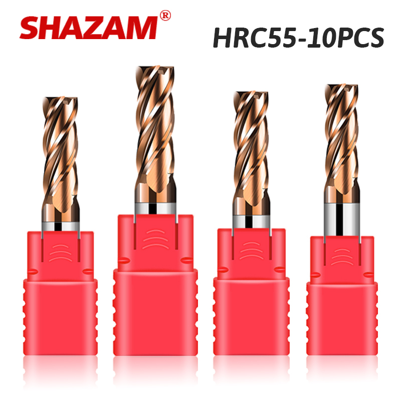 SHAZAM 4-Shank CNC 4-Flute düz - End Mill Set incelemesi ve fiyatı