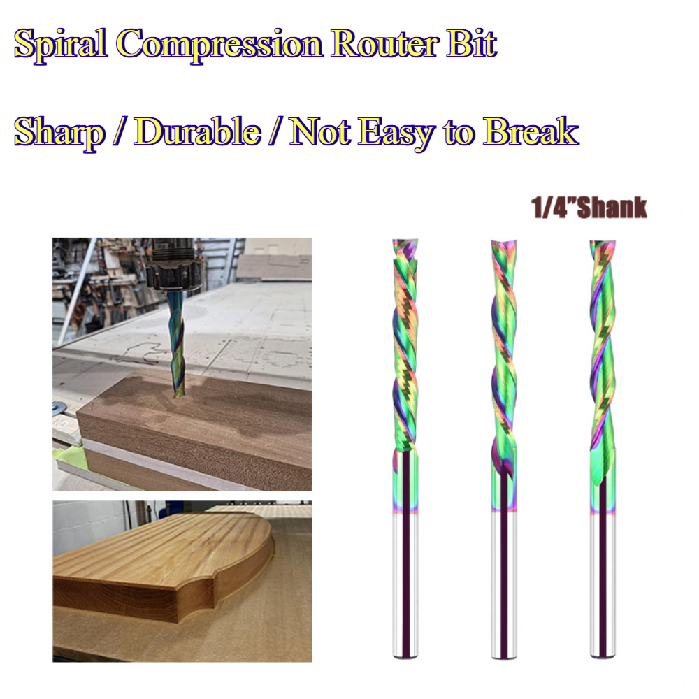 Spiral Sıkıştırma Freze Ucu Ka - Cnc Bits incelemesi ve fiyatı